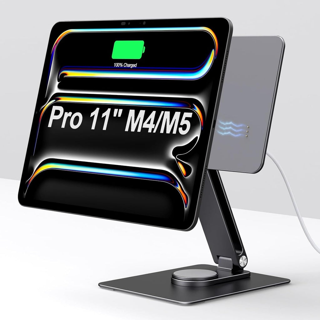 Soporte magnético para iPad Pro de 11 pulgadas con carga inalámbrica para iPad Pro de 11 pulgadas