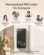 Cerradura de puerta Wi-Fi Philips, cerradura inteligente WiFi de en...