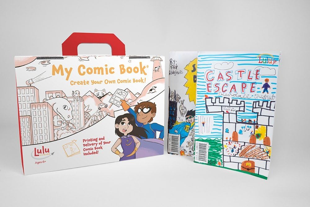 Kit de creación de cómics My Comic Book de Lulu Jr., multicolor, 17.1 cm x 26.0 cm