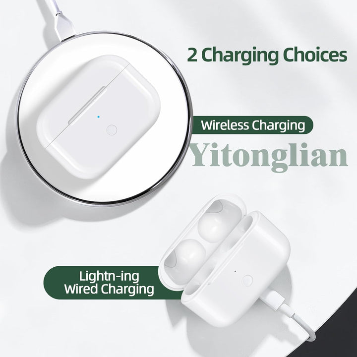 Funda de carga de repuesto para AirPods Pro de 1ª y 2ª generación -...