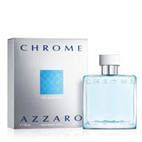 Azzaro Eau de Toilette cromado, colonia acuática fresca para hombre...