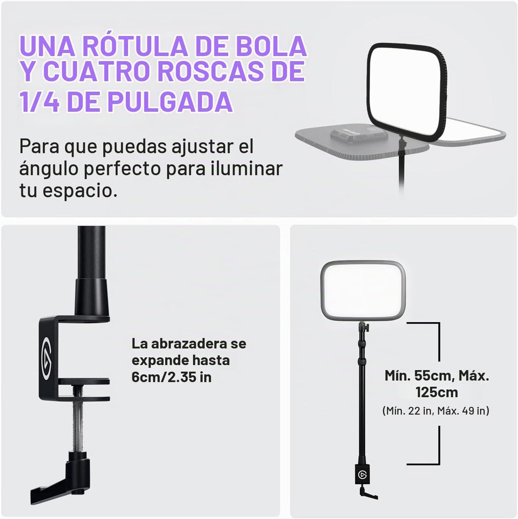 Elgato Key Light, Professional 2800 Lumens Studio Light