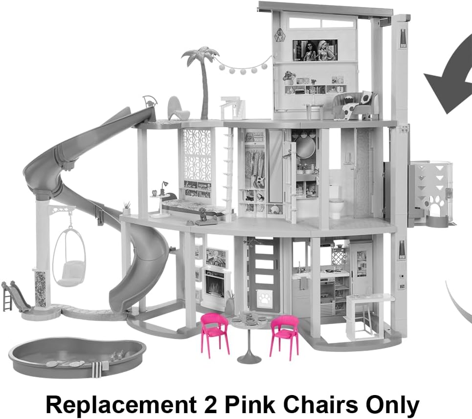 Piezas de repuesto para casa de muñecas Barbie Doll Dreamhouse HMX1...