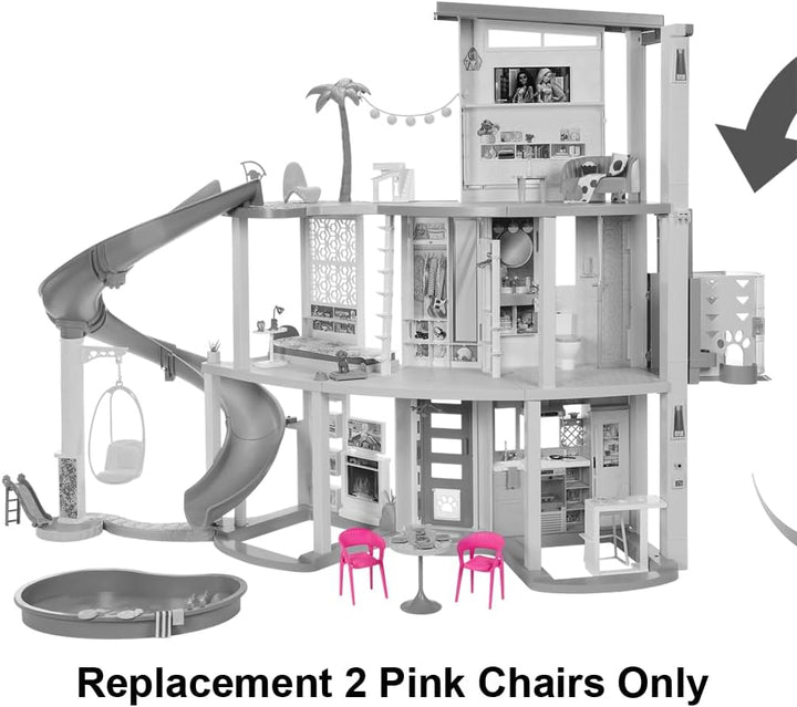 Piezas de repuesto para casa de muñecas Barbie Doll Dreamhouse HMX1...