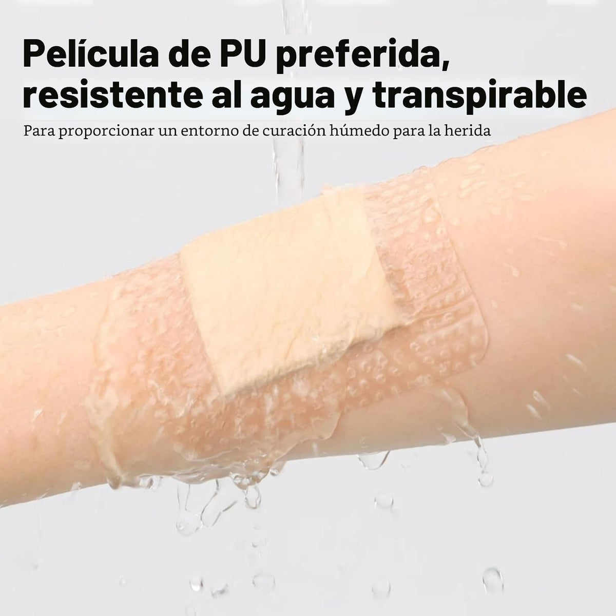 30 vendajes de espuma de silicona de 4 x 4 con borde suave, vendajes de silicona impermeables para el cuidado de heridas, parches para úlceras de cama, vendaje súper absorbente para heridas, almohadillas autoadhesivas para dolor de presión