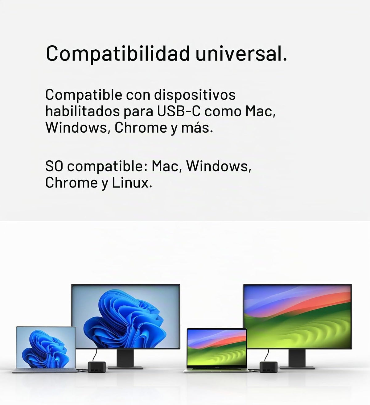 Belkin Estación de acoplamiento USB-C 6 en 1 Core GaN