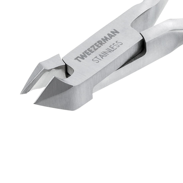 Tweezerman Rockhard - Pinza de cutícula de acero inoxidable, 1\/2 m...