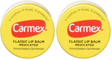 Carmex Bálsamo labial clásico medicado, 0.25 onzas (paquete de 24)