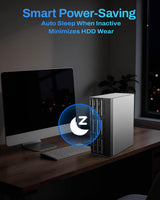 TERRAMASTER Caja para disco duro D9-320 - 9 bahías USB 3.2 Gen2 10G...