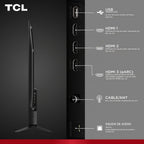 TCL 65 pulgadas serie F7D QLED 4K UHD HDR Smart Fire TV, 65F7D (2026)