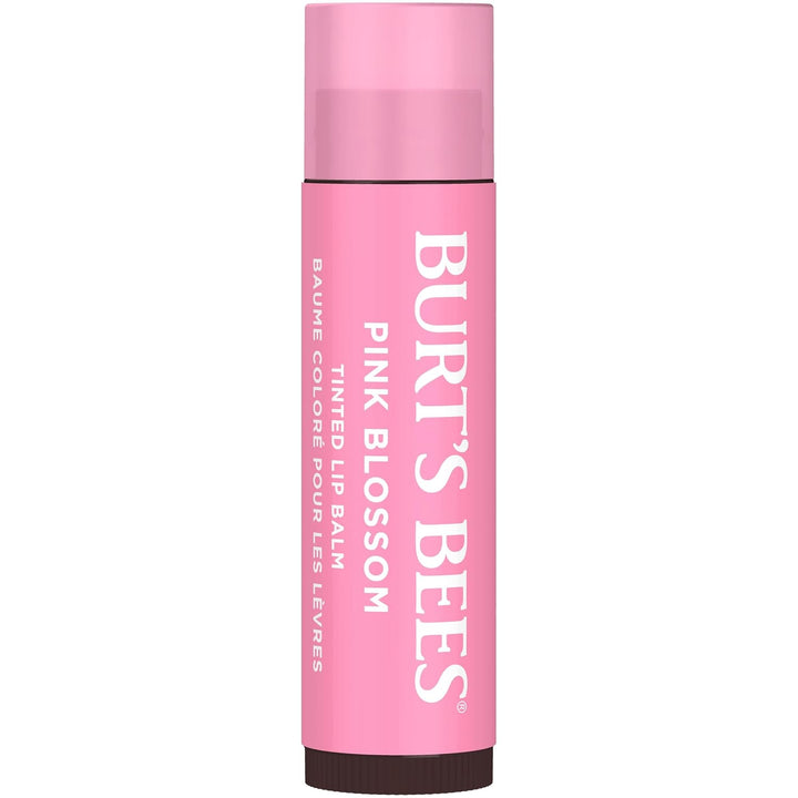 Burts Bees Bálsamo Labial Tintado Flor Rosa; 8 Horas de Humedad; Pr...