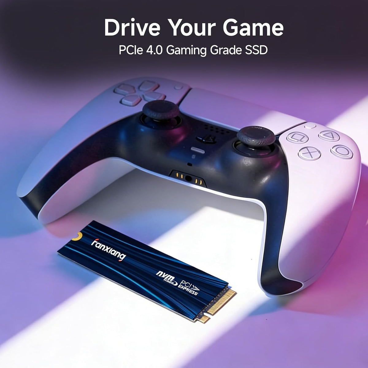 fanxiang SSD NVMe PCIe Gen 4 de 1 TB para juegos para PS5, hasta 70...