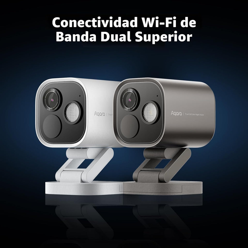 Aqara 4MP Camera Hub G5 Pro WiFi, Cámara de Seguridad con Visión Nocturna a Color Real
