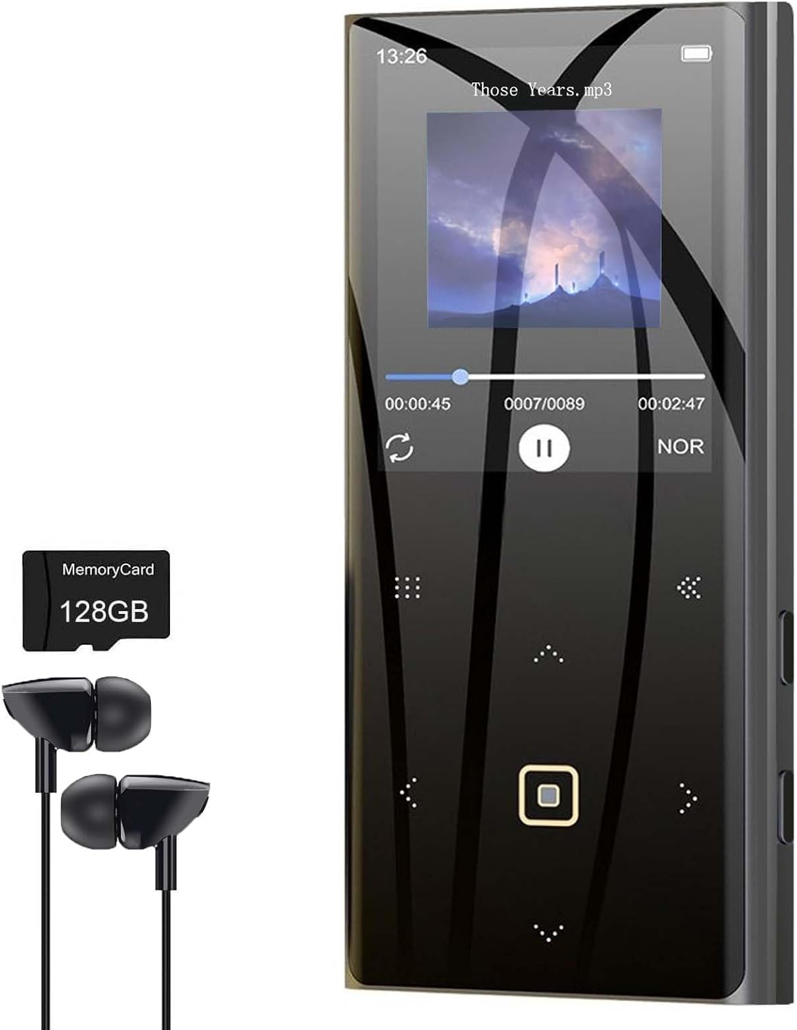 Reproductor de MP3 de 160 GB para niños con Bluetooth Reproductor d...