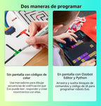 Ozobot - Kit de robot de codificación Evo | Edades 5-11 | Codificación STEM para niños y profesores