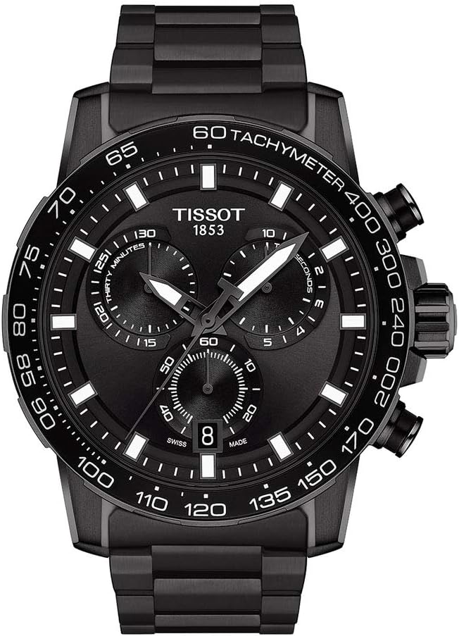 Tissot Reloj casual Supersport Chrono de acero inoxidable para hombre
