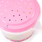 Disney Store Juego oficial de juguetes de baño de princesas de Disney, incluye 5 juguetes detallados con un cubo de almacenamiento colante, diversión para el baño y juego acuático para niños