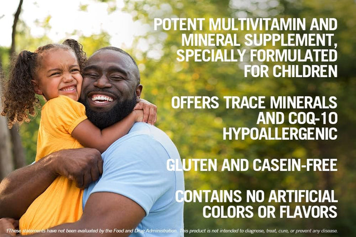 Kirkman - Multivitamínico y mineral para niños - 120 cápsulas - con...