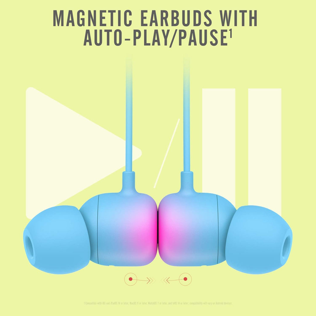 Beats Flex Auriculares inalámbricos - Chip de auriculares Apple W1,...