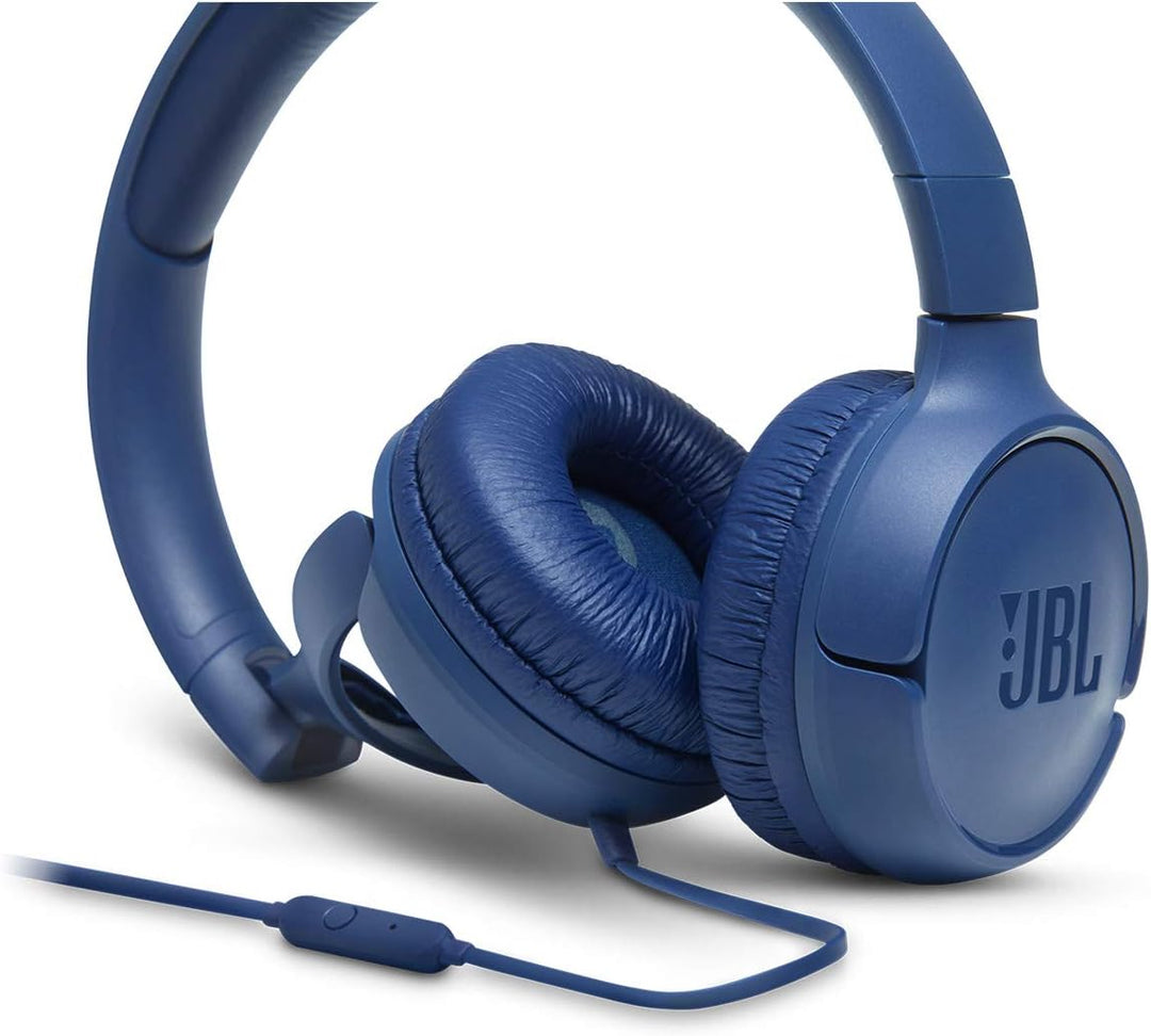JBL Tune 500 - Auriculares con cable para colocar en la oreja, soni...
