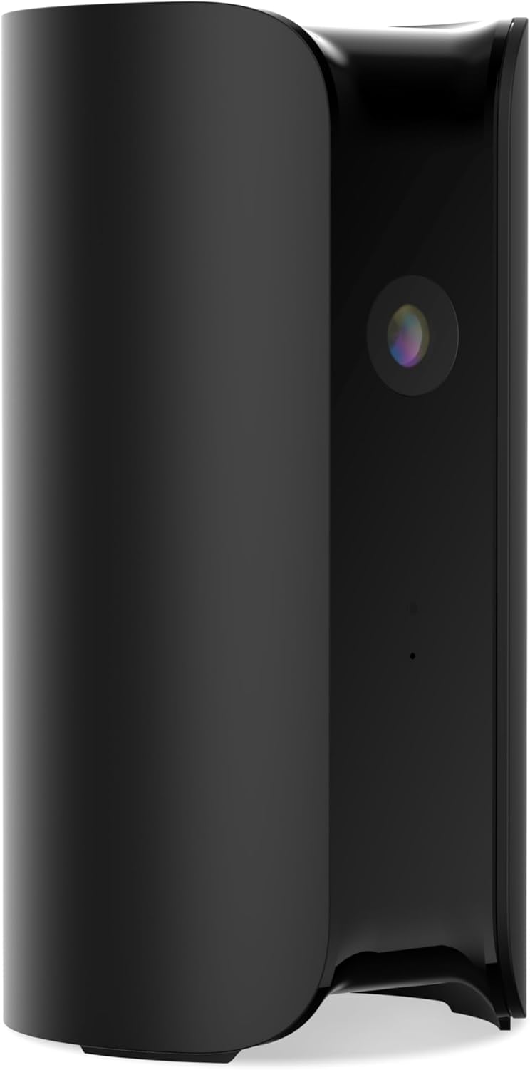 CANARY Cámara de seguridad para interiores: monitorea el hogar, WiF...