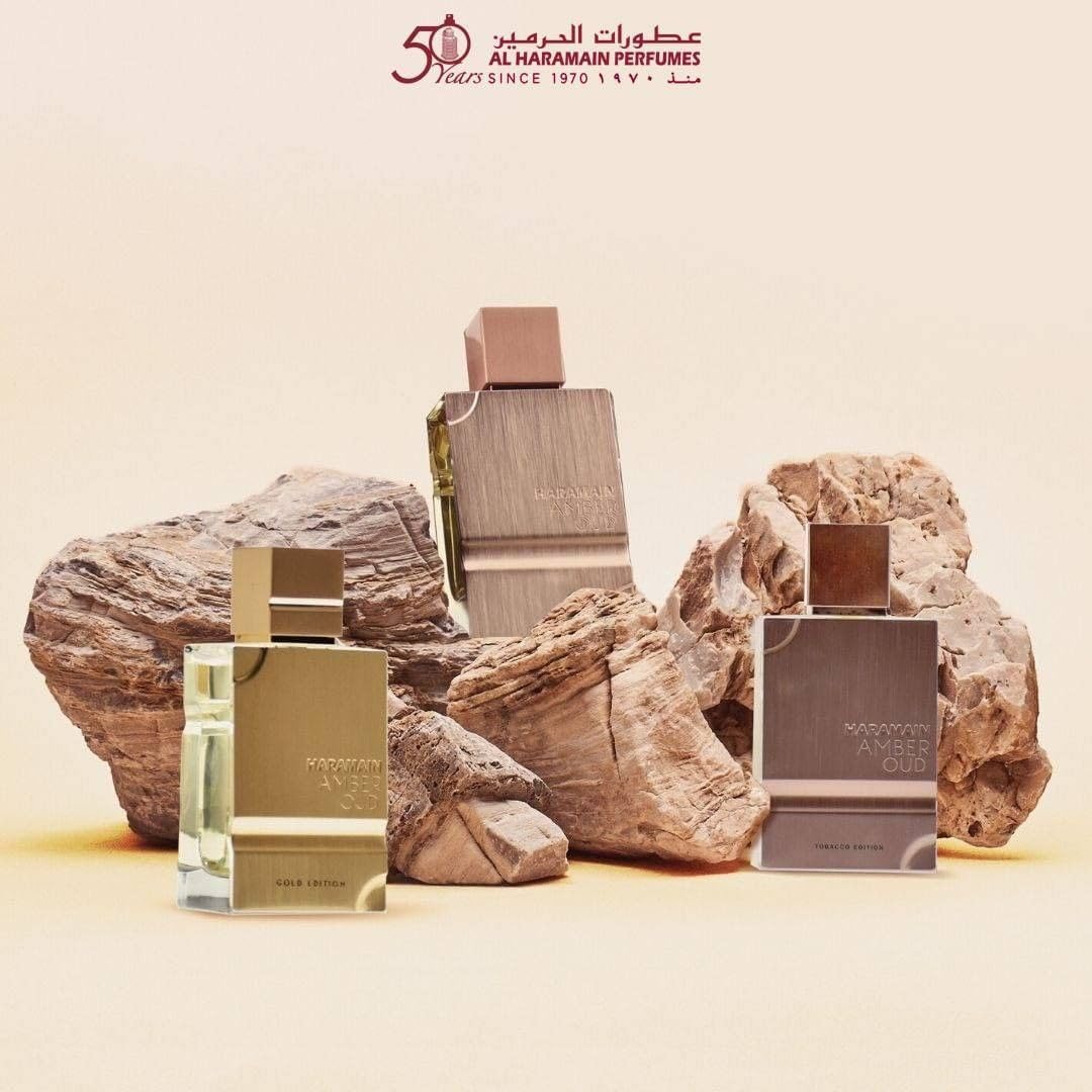 Al Haramain Amber Oud Ruby Edition - Eau de Parfum en aerosol, 60 m...