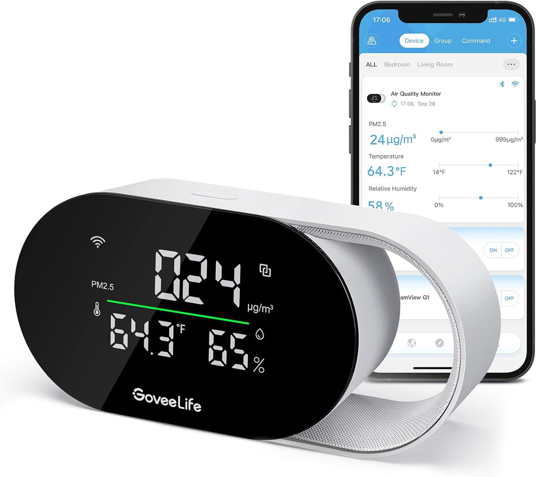 GoveeLife Monitor inteligente de calidad del aire con PM25