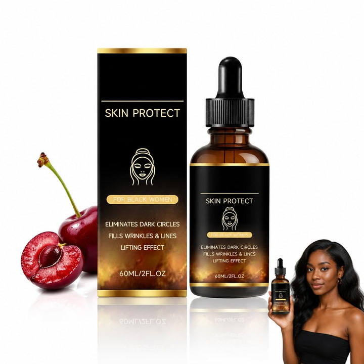 Walker Skin Protect Serum para mujeres negras, reduce arrugas y lín...