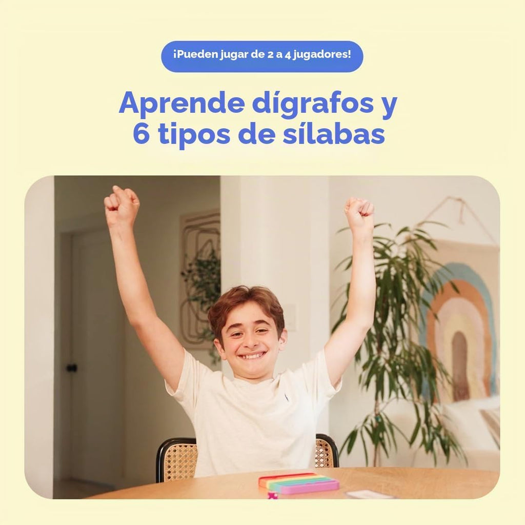 THE FIDGET GAME Science of Reading - Tarjetas didácticas y alfombrillas de estallido, dígrafos maestros y sílabas, kit educativo atractivo para dislexia y lectores jóvenes, grados 1-3