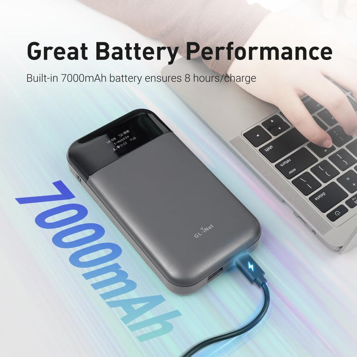 GLiNet GL-E750V2 4G LTE Hotspot Wi-Fi portátil para