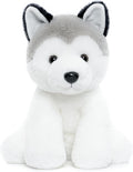 WEIGEDU Animales de peluche de Husky Siberiano, Perros de peluche