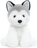 WEIGEDU Animales de peluche de Husky Siberiano, Perros de peluche
