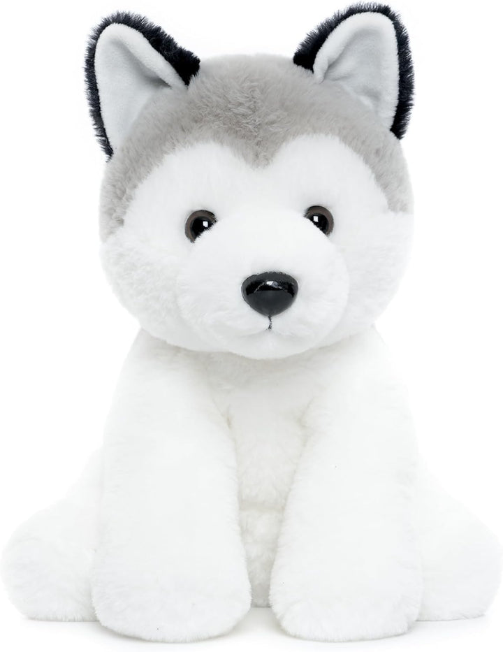 WEIGEDU Animales de peluche de Husky Siberiano, Perros de peluche s...