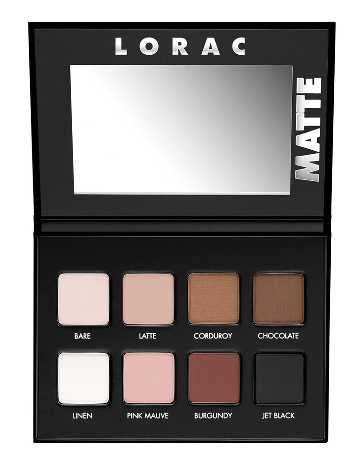 LORAC PRO - Paleta de sombras de ojos mate y brillante, metálico de...