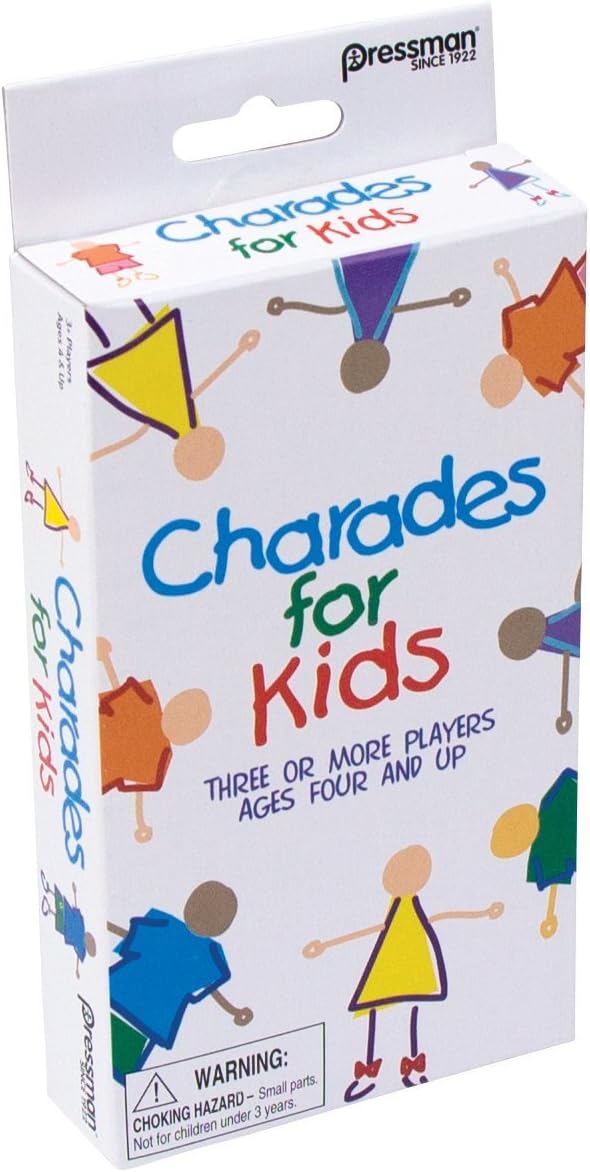 Pressman Charadas para niños con piezas enganchables -