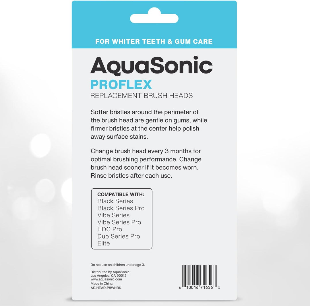 AquaSonic Cabezales de cepillo de repuesto originales Proflex | Ace...