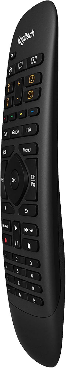 Logitech Harmony, control inteligente con teléfono inteligente Nuevo Negro