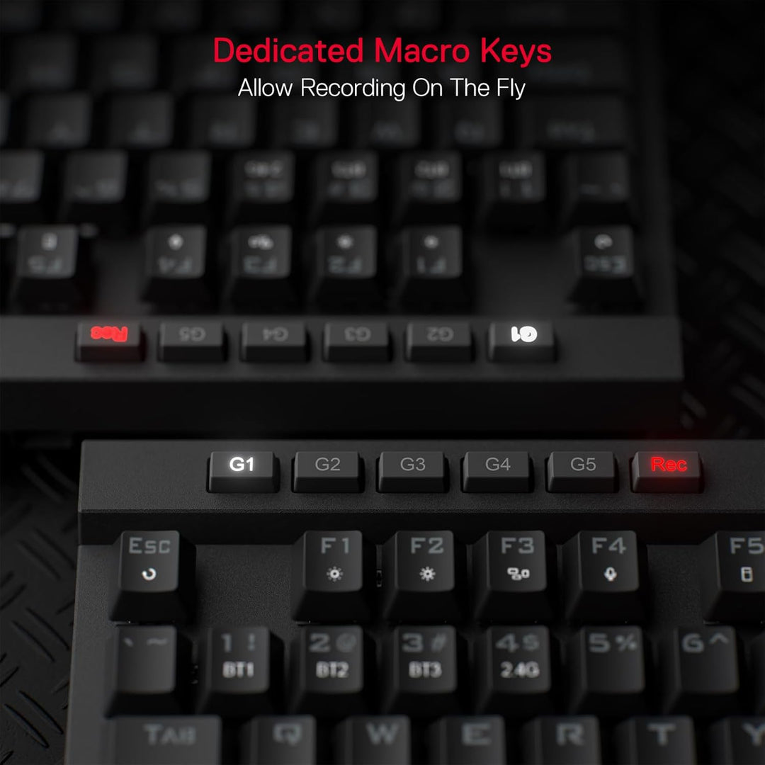 Redragon K580 PRO teclado inalámbrico RGB para juegos, teclado mecá...