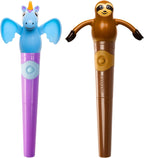 TalkTools Jiggler - Herramienta motora oral para niños, masajeador facial oral, conciencia sensorial para mandíbula y labios, vibración calmante para redondear y alimentar los labios, unicornio y