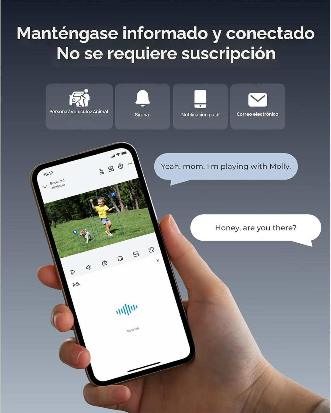 Reolink - Grabadora de video en red PoE.