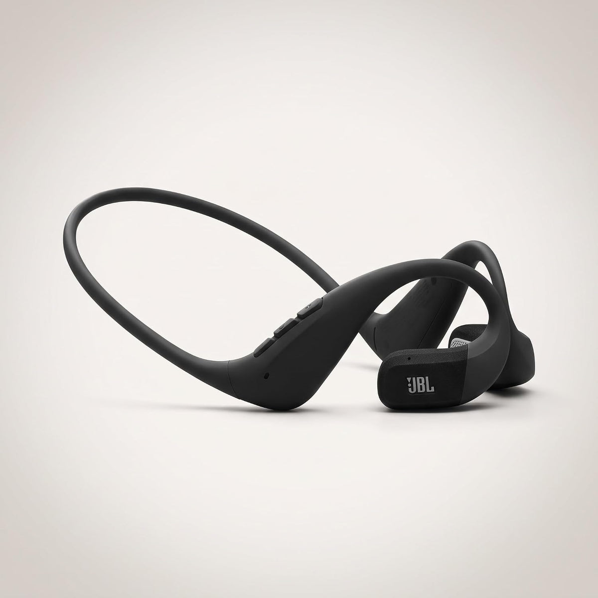 JBL Endurance Pace - Auriculares deportivos de oreja abierta (negro/gris)