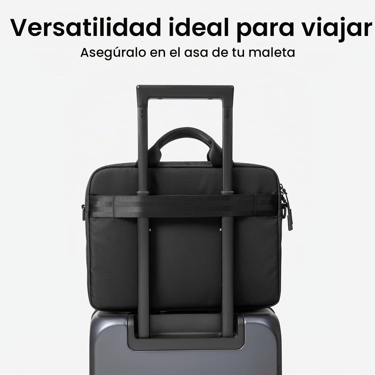 tomtoc A33 - Bolsa de hombro delgada para laptop de 13-14 pulgadas...