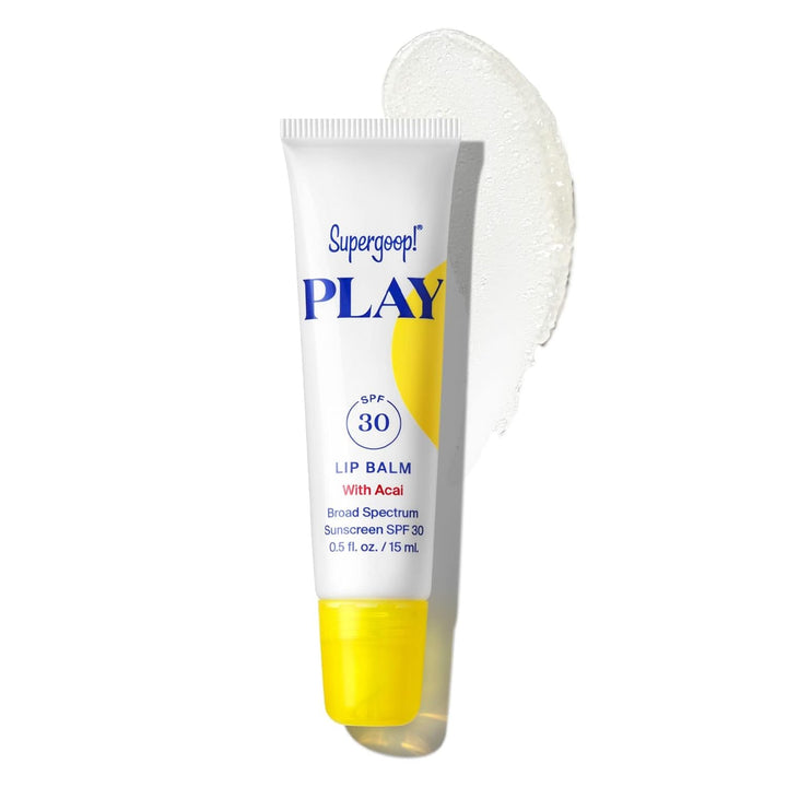 Supergoop! PLAY - Bálsamo labial SPF 30, bálsamo labial SPF de ampl...