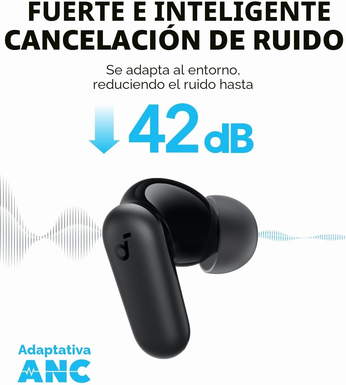Soundcore P30i de Anker Auriculares con cancelación de ruido, cance...