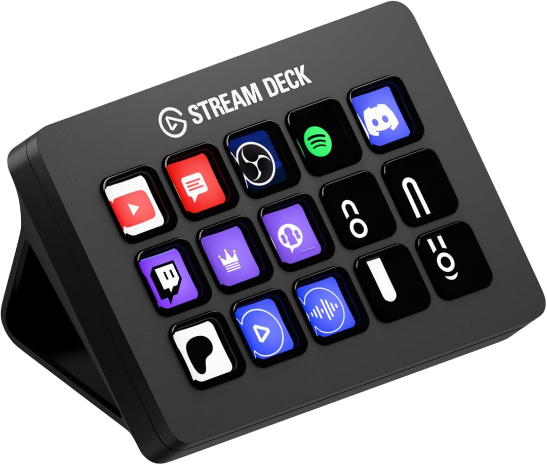 Elgato Stream Deck MK.2 \u2013 Controlador de estudio, 15 teclas ma...