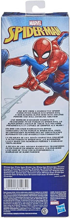 Marvel Hasbro - Figura de acción oficial de Titan Hero Series de 12 pulgadas, Hombre Araña