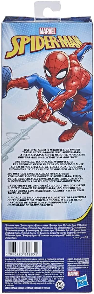 Marvel Hasbro - Figura de acción oficial de Titan Hero Series de 12...