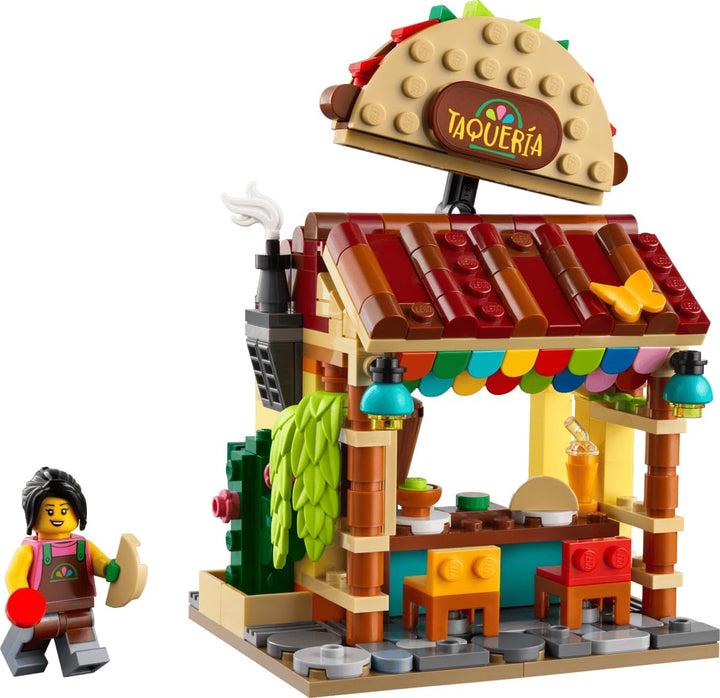 LEGO Restaurantes del Mundo México - Juego de construcción de 327 p...