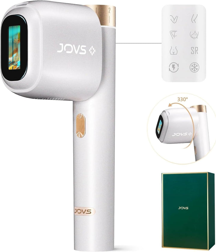 JOVS Depilación láser, depilación IPL para mujeres y hombres, tecno...