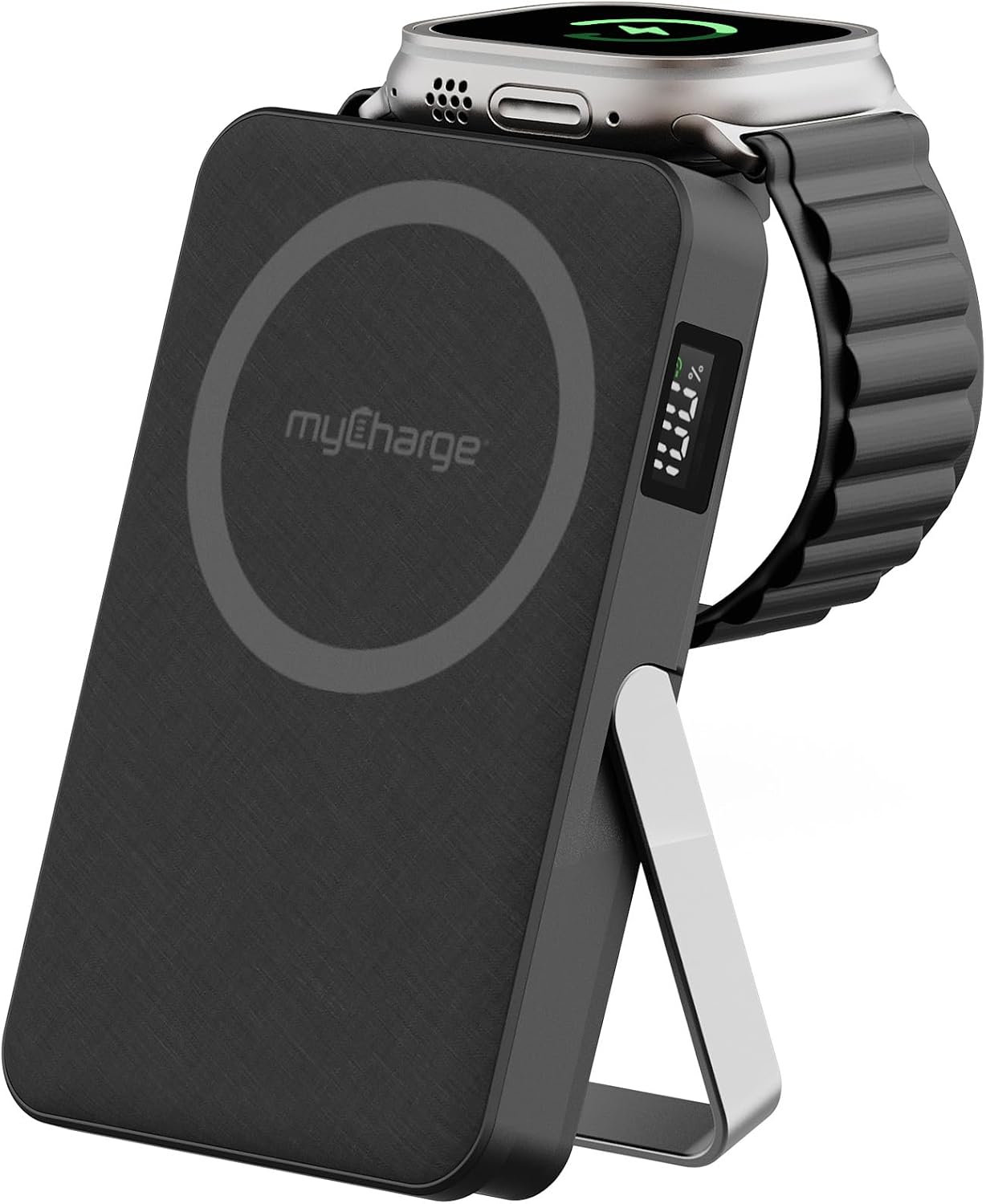 myCharge CliqLuxe - Banco de energía inalámbrico magnético de 10,00...